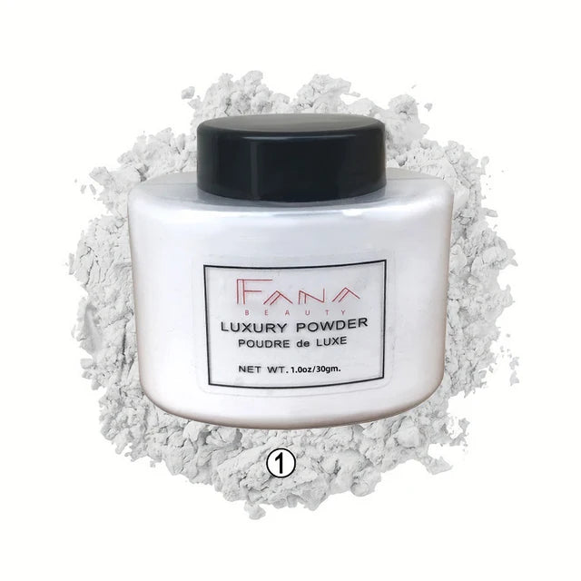 Luxurious Loose Powder - Oil Control & Flawless Finish - 4 Authentic Colors