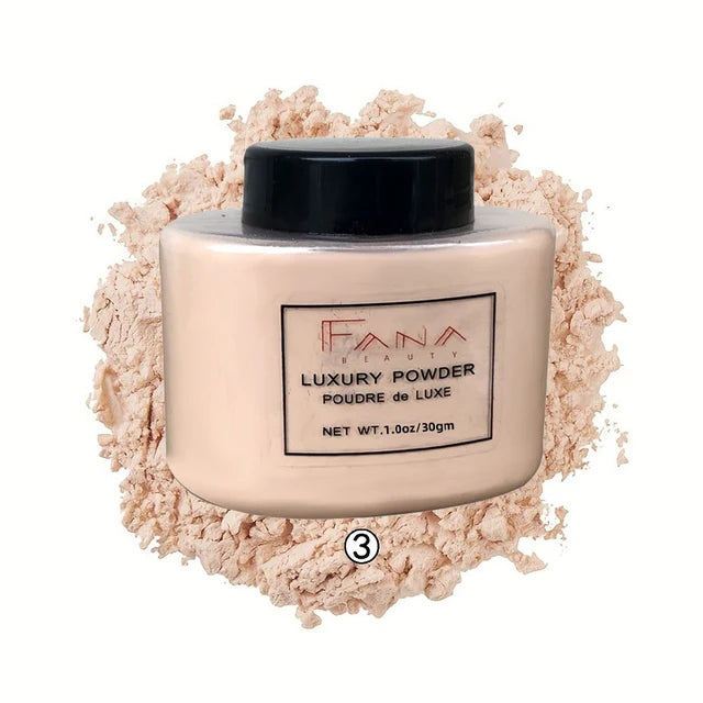 Luxurious Loose Powder - Oil Control & Flawless Finish - 4 Authentic Colors