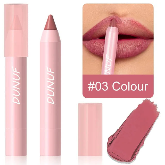 Lip Liner & Matte Lipstick. - 18 Color
