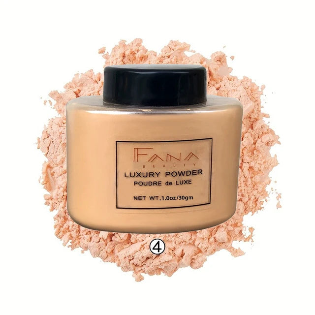 Luxurious Loose Powder - Oil Control & Flawless Finish - 4 Authentic Colors