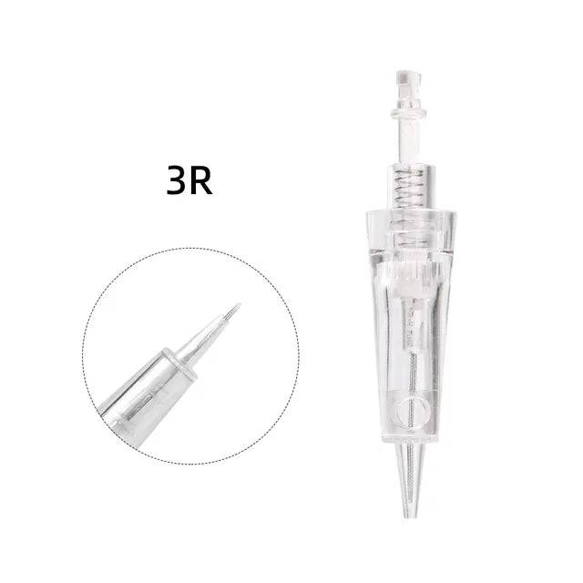 Máquina profesional de micropigmentación para tatuaje de cejas con batería.