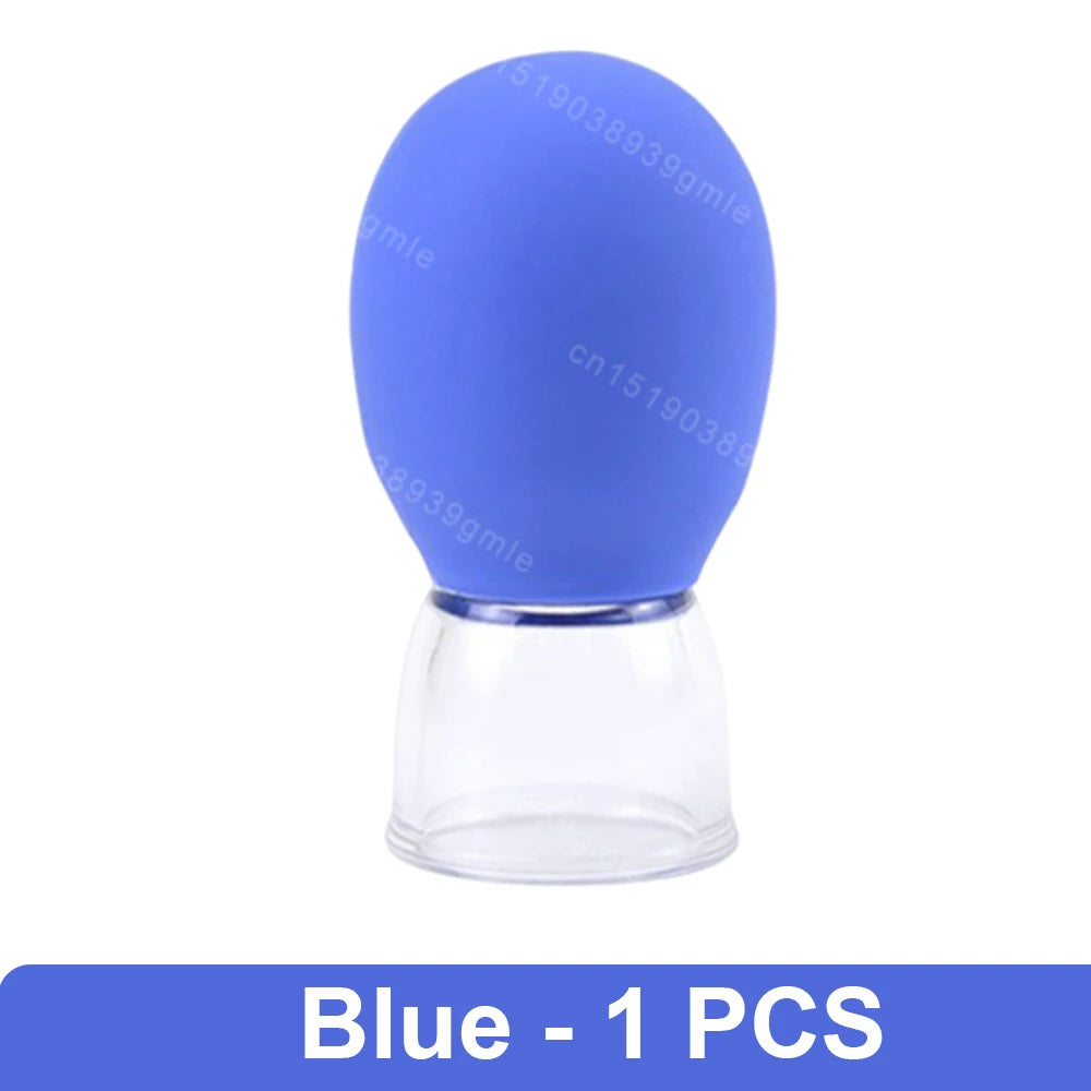 Professional Silicone Suction Cup for Facial and Body Massage – 360° Rejuvenation with Vacuum and Steam Technology
