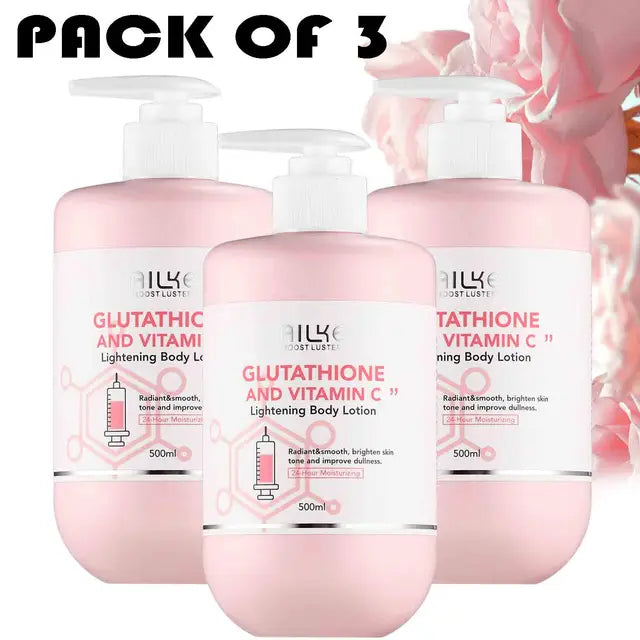 Whitening & Anti-Aging Skin Care Pack with Shea Butter, Glutathione & Vitamin C