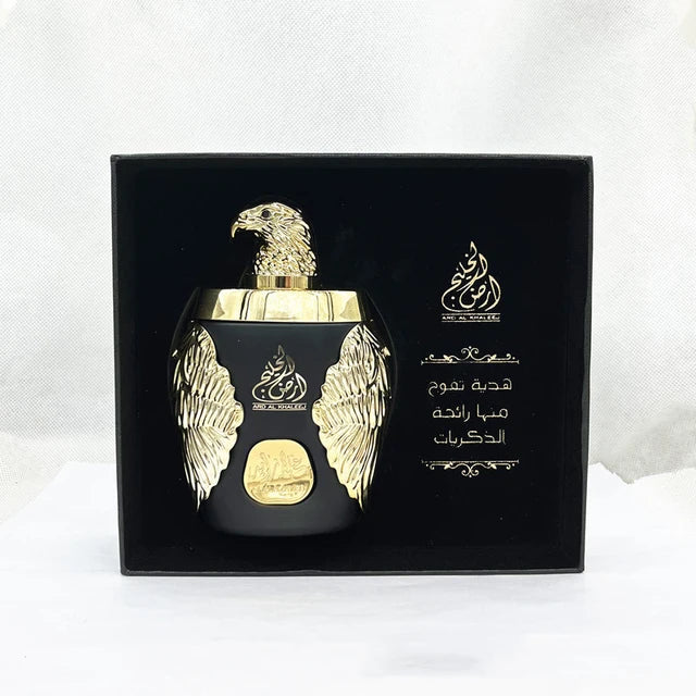 Luxurious Brand Bottled Fragrance Eau Dubai Prince Eagle Head Body Splash 100ml