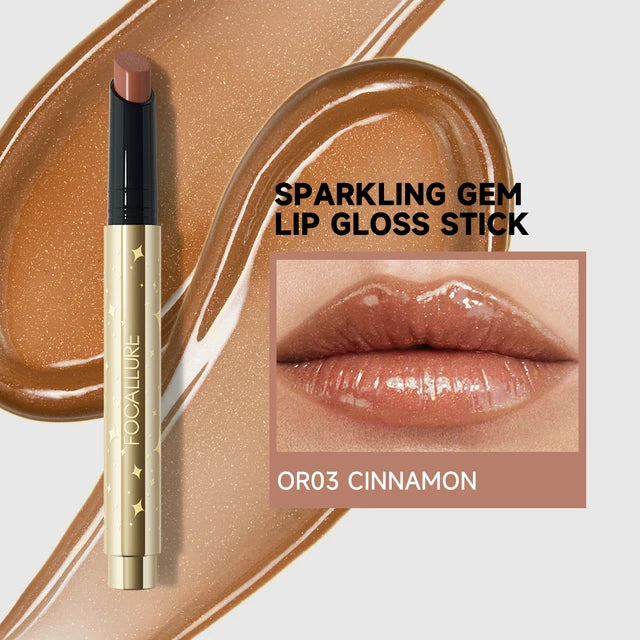 Long-lasting moisturising pearlescent lipstick – Glossy lip balm