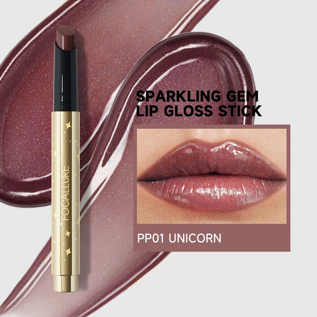Long-lasting moisturising pearlescent lipstick – Glossy lip balm