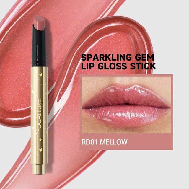 Long-lasting moisturising pearlescent lipstick – Glossy lip balm
