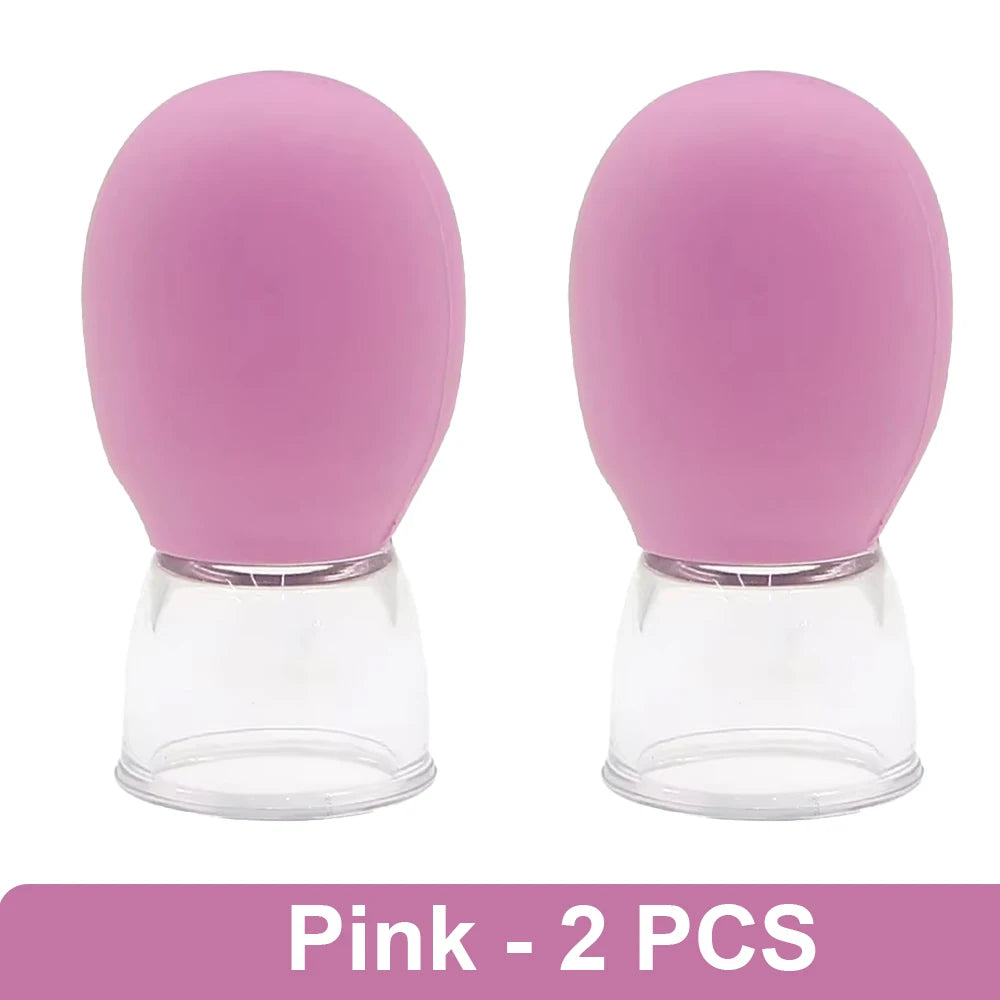Professional Silicone Suction Cup for Facial and Body Massage – 360° Rejuvenation with Vacuum and Steam Technology