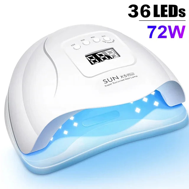 Lámpara secadora de uñas profesional LED/UV