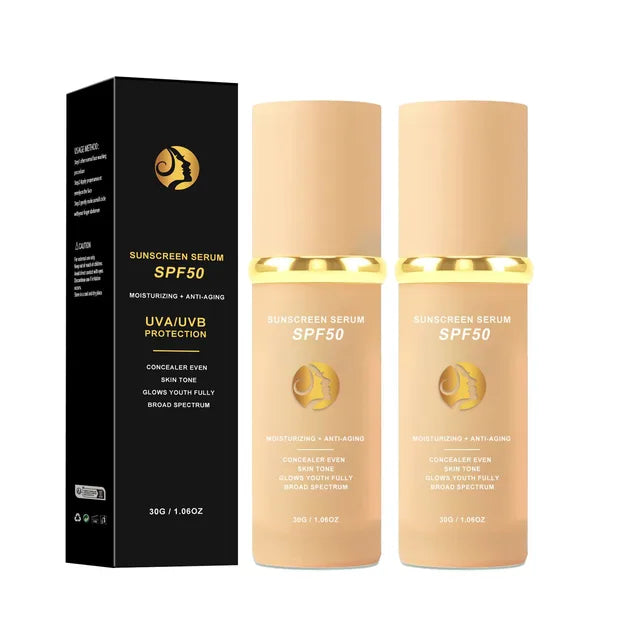 Base de maquillaje líquida 4 en 1 de 30 ml: corrector hidratante de cobertura media y total con FPS 50+ inspirado en Forever Bloom - Maquillaje coreano