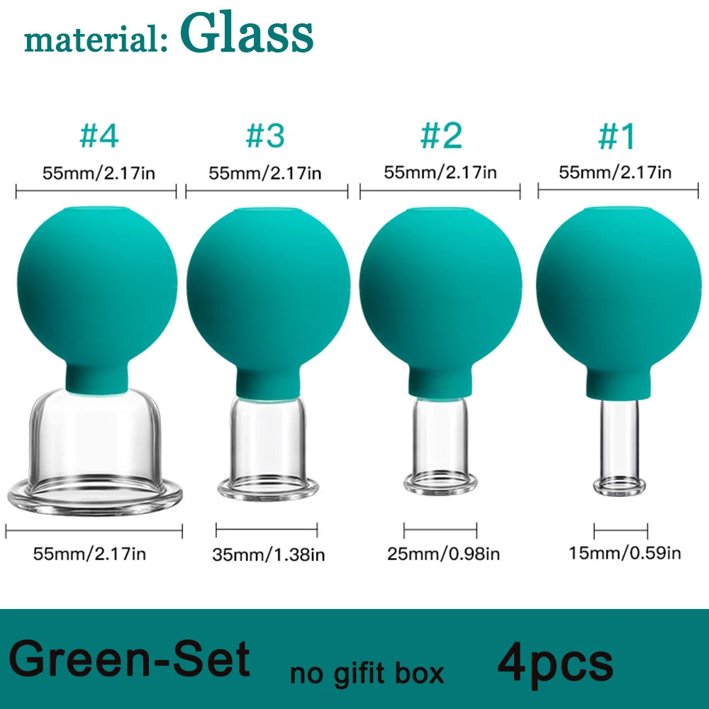 ✨ Rubber Cupping Facial Massager – Instant Lifting and Anti-Wrinkle Treatment ✨