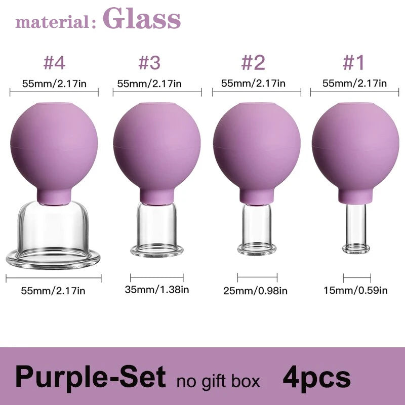 ✨ Rubber Cupping Facial Massager – Instant Lifting and Anti-Wrinkle Treatment ✨