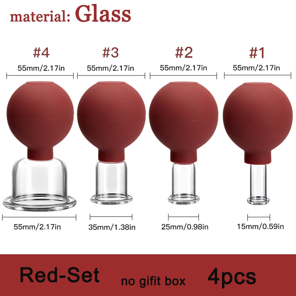 ✨ Rubber Cupping Facial Massager – Instant Lifting and Anti-Wrinkle Treatment ✨