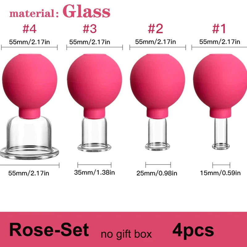✨ Rubber Cupping Facial Massager – Instant Lifting and Anti-Wrinkle Treatment ✨