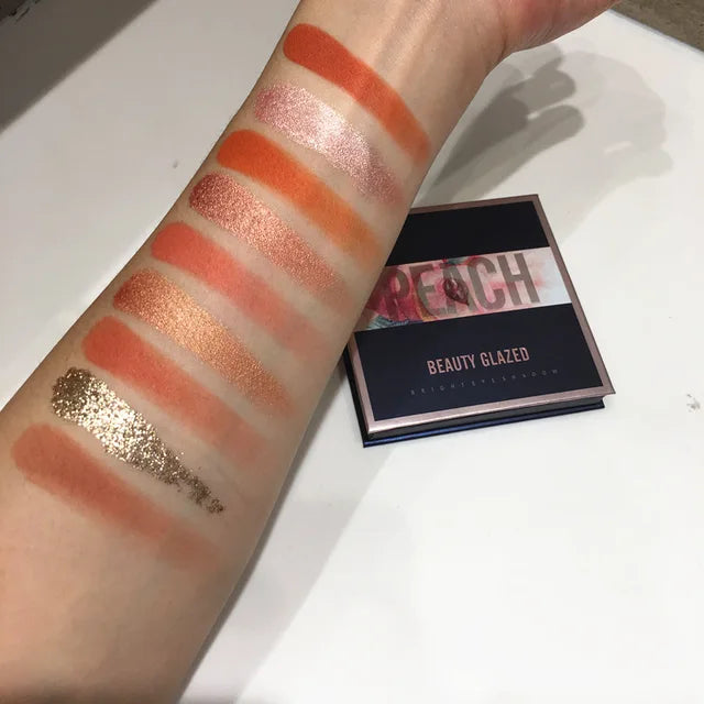 Eyeshadow Palette 9 Color Shimmer Matte Longlasting Waterproof.