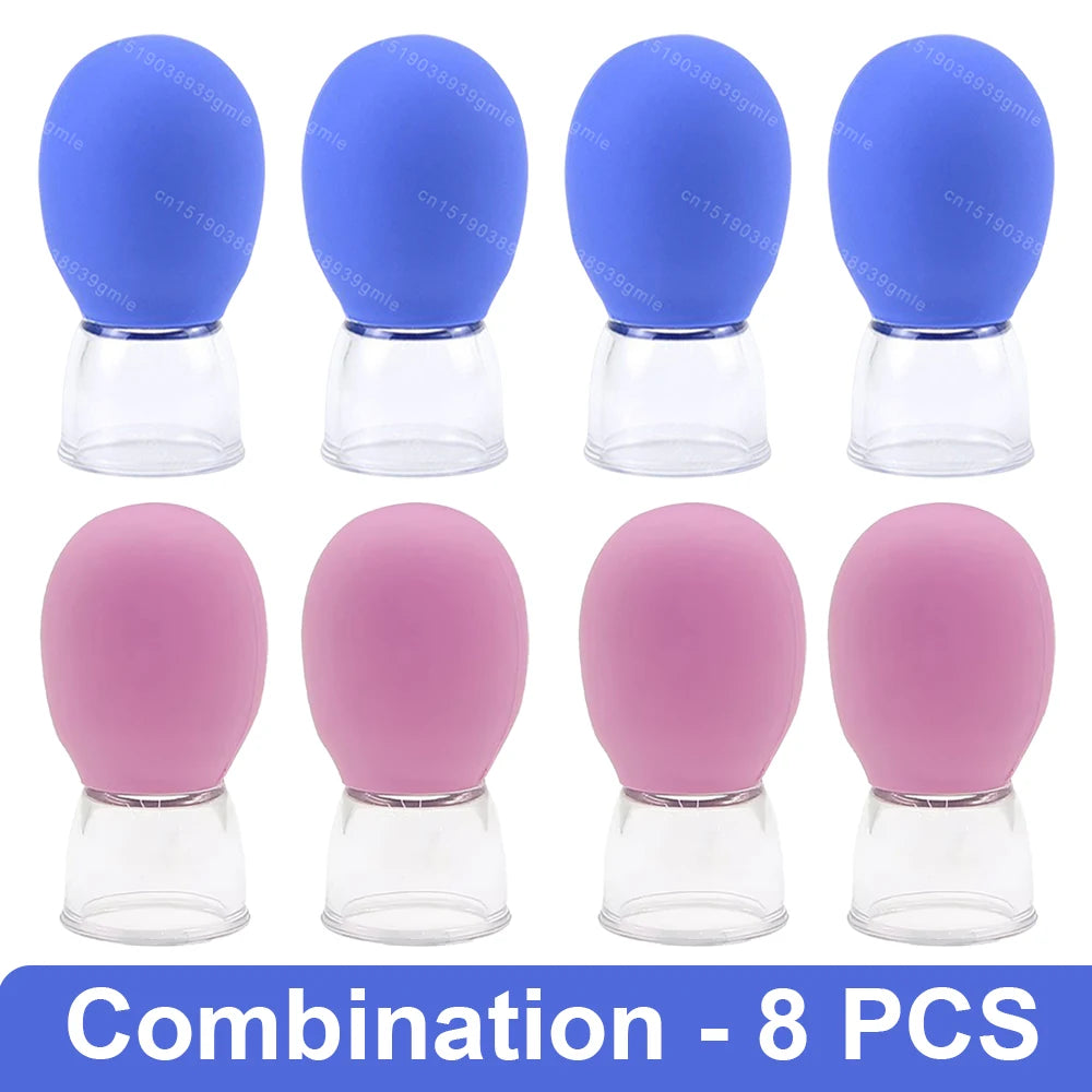 Professional Silicone Suction Cup for Facial and Body Massage – 360° Rejuvenation with Vacuum and Steam Technology