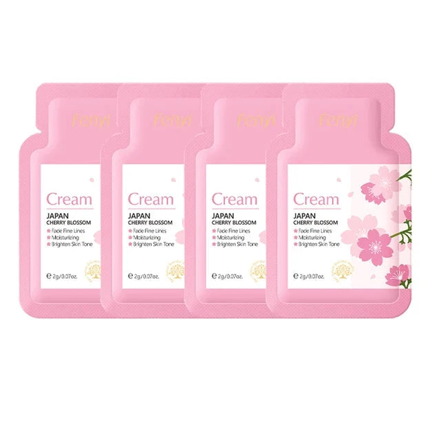 Kit de cuidado de la piel con sakura y té verde (4 piezas)