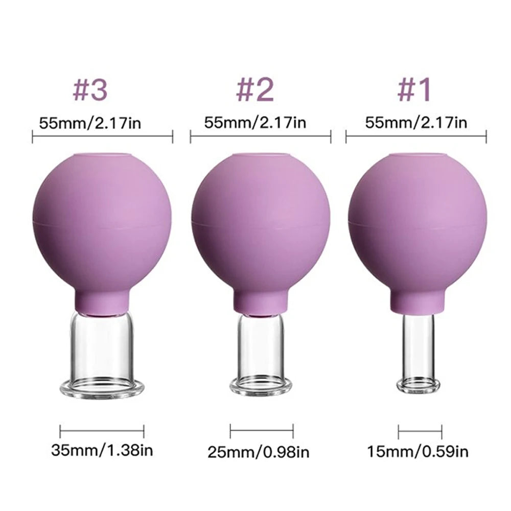 ✨ Rubber Cupping Facial Massager – Instant Lifting and Anti-Wrinkle Treatment ✨