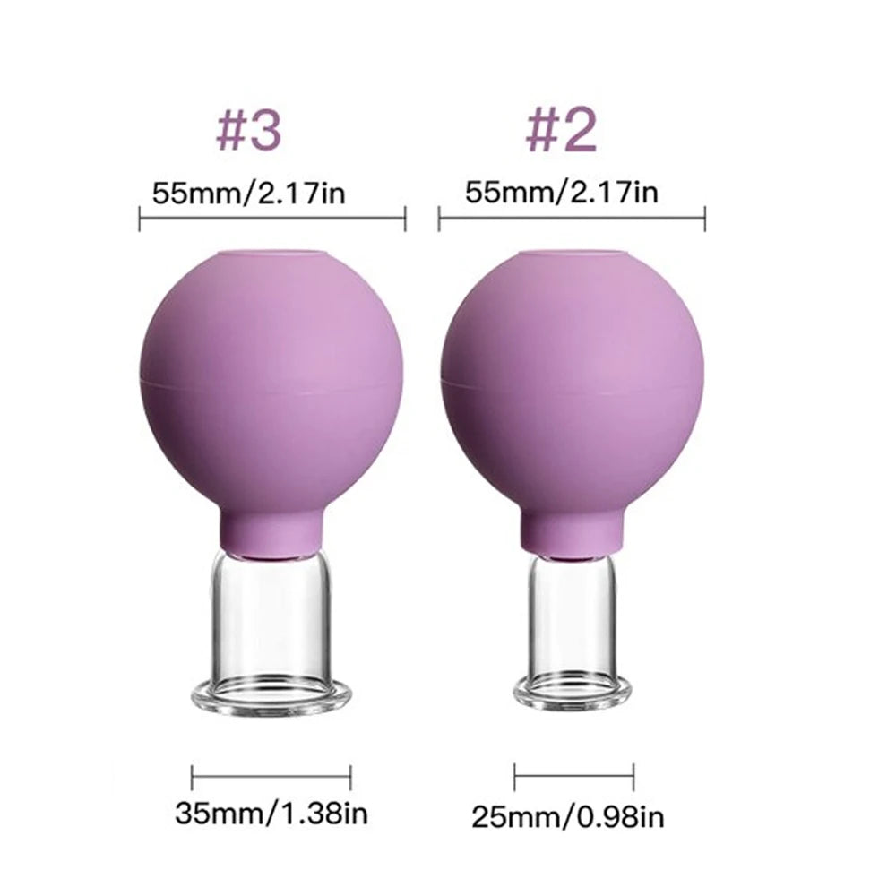 ✨ Rubber Cupping Facial Massager – Instant Lifting and Anti-Wrinkle Treatment ✨