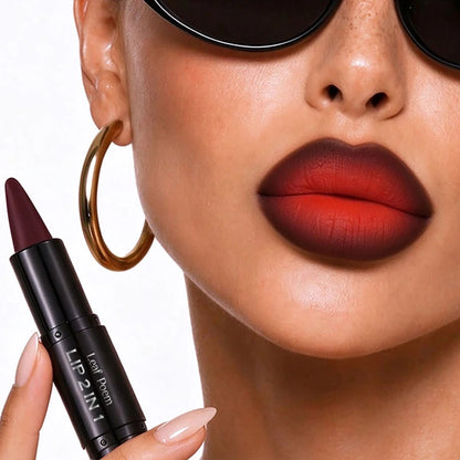 2-in-1 ombré lipstick and lip liner by RAVEN KRONE, detail 3