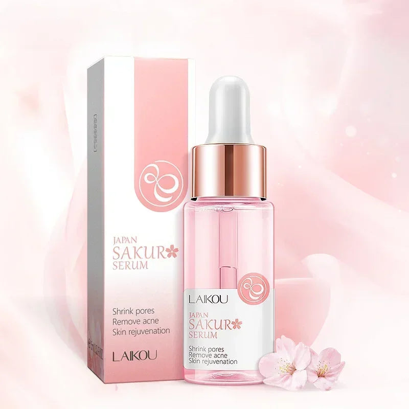 Suero japonés Sakura Essence Balance Grease Antienvejecimiento Ácido hialurónico Blanqueador puro Rejuvenecimiento Cuidado de la piel Suero facial