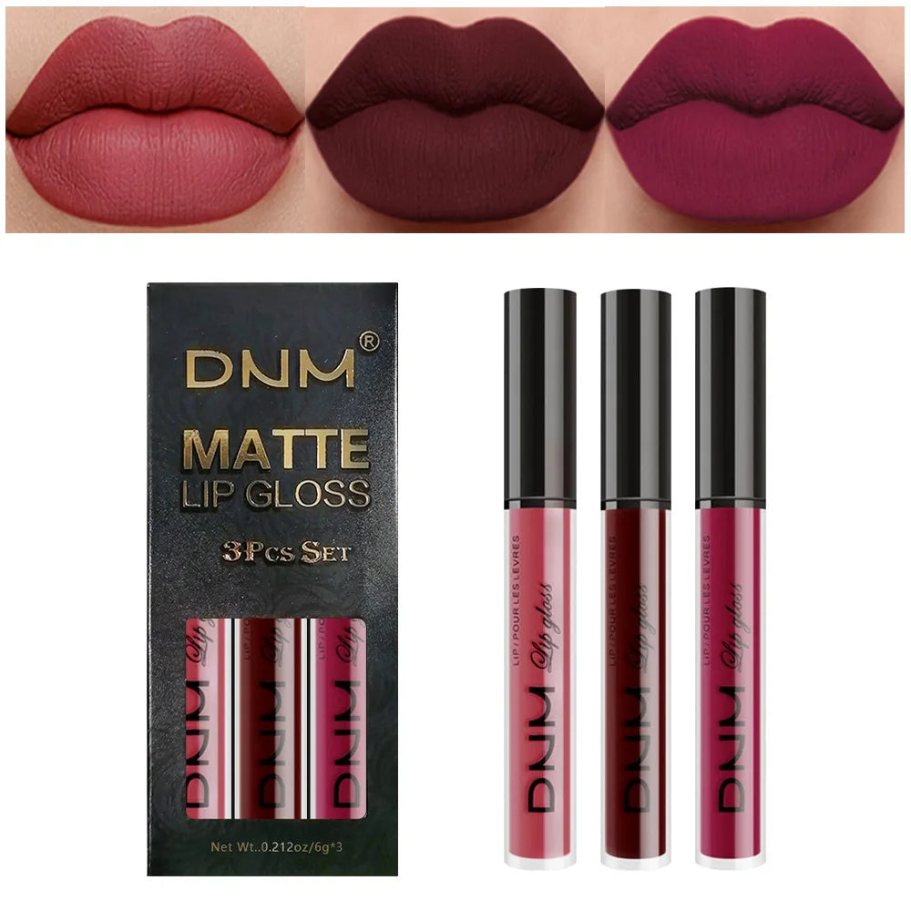 Matte liquid lipstick set of 3 by RAVEN KRONE, detail 3