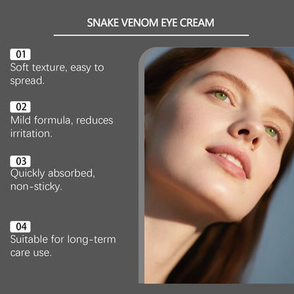 Snake Venom Eye Cream 30g | Firming, Anti-Wrinkle & Anti-Puffiness Eye Care