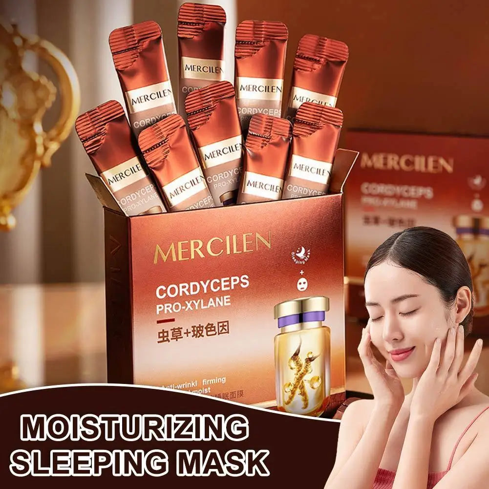 Cordyceps overnight sleeping face mask by RAVEN KRONE, detail 3