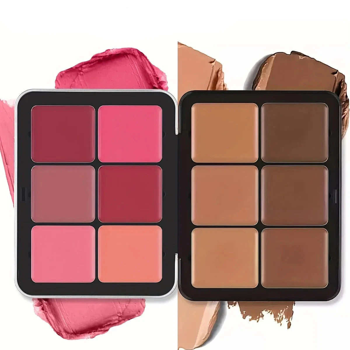 12-color iron box concealer blush cream matte highlight contour makeup all-in-one palette