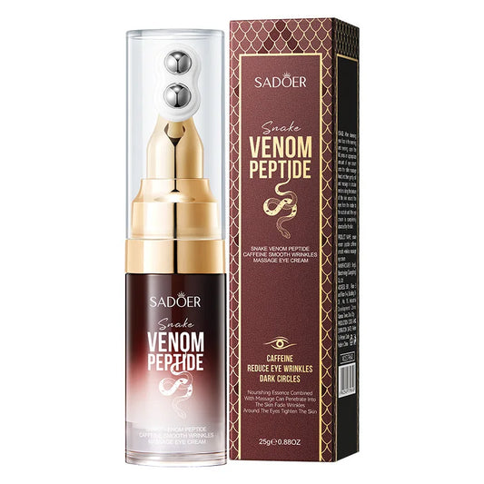 Snake venom-inspired caffeine eye serum by RAVEN KRONE, detail 2