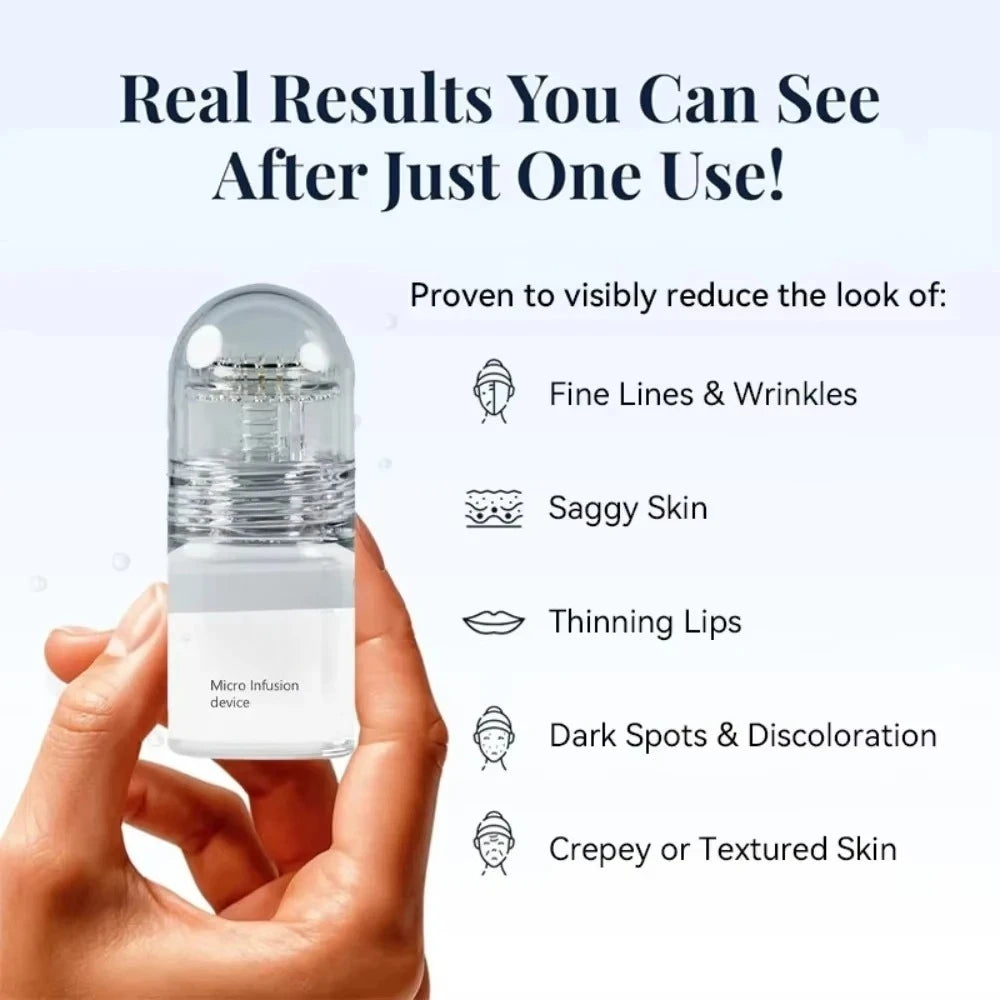 Korean microneedle hyaluronic acid essence set by RAVEN KRONE, detail 4