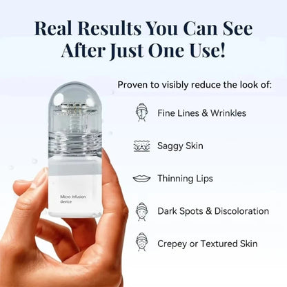 Korean microneedle hyaluronic acid essence set by RAVEN KRONE, detail 4