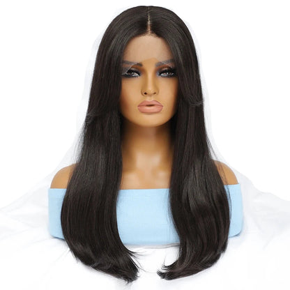 Straight Synthetic Lace Front Wig for Cosplay – Elegance and Everyday Versatility