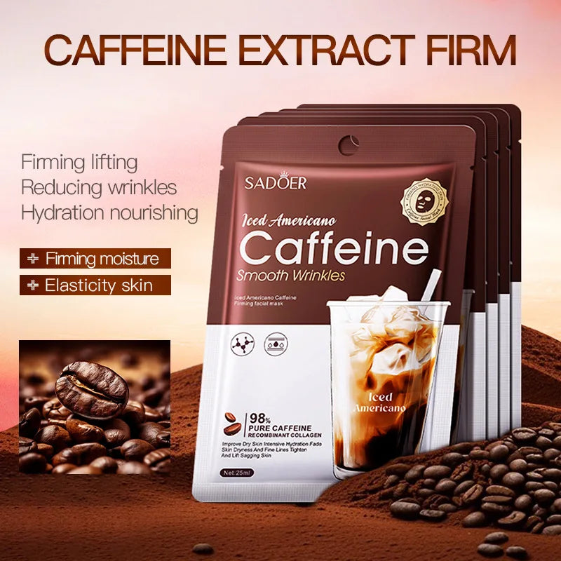Caffeine sheet face mask by RAVEN KRONE, detail 7