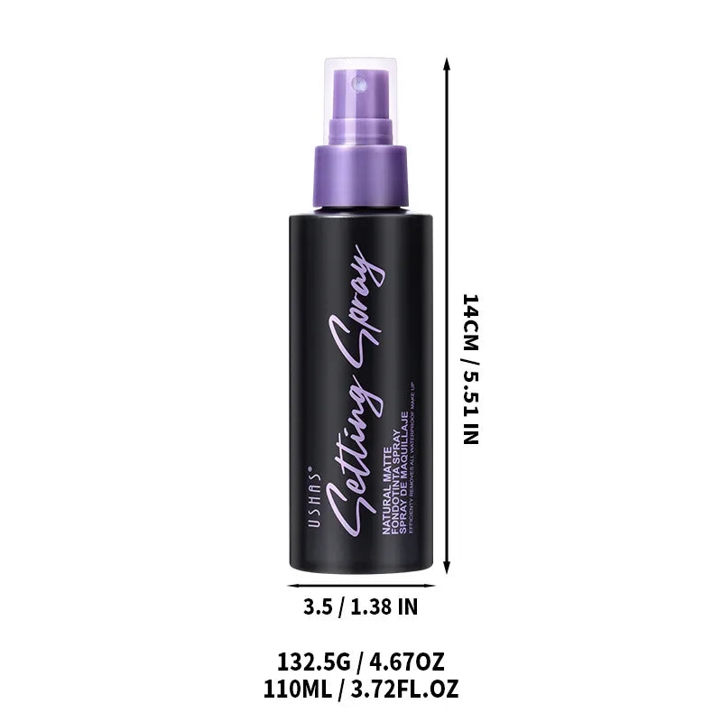 Waterproof Makeup Setting Spray 110 ml – Matte, Oil-Control & Long-Lasting, Ultra-Fine Mist
