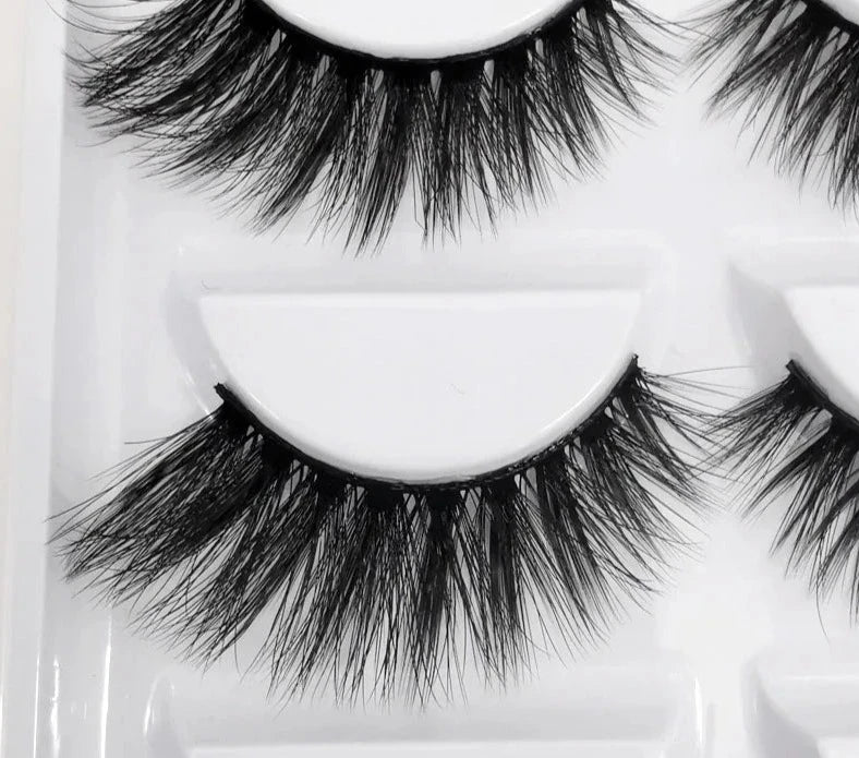 3D Mink Lashes Natural Eyelash Dramatic False Eyelashes NP