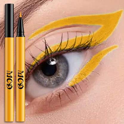 UV Neon Liquid Eyeliner – Blacklight Glow, Matte, Waterproof & Quick-Dry, 8 Colours