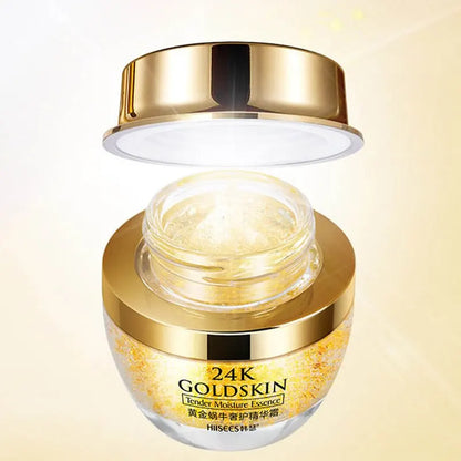 Crema de colágeno de caracol de oro de 24K, esencia hidratante para el cuidado de la piel, control de grasa, productos de belleza facial, 3 uds.