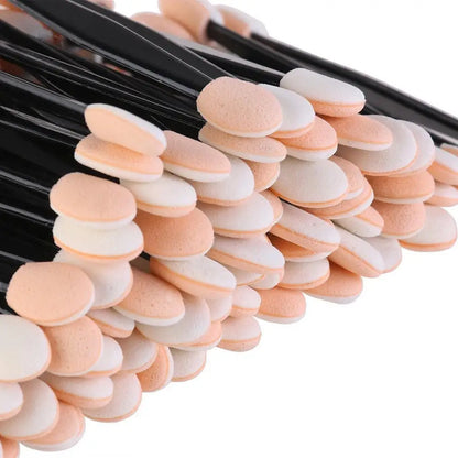 Disposable Eyeshadow Sponge Brushes Double-Sided