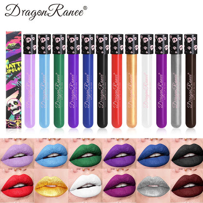 Matte liquid lipstick in bold colours by RAVEN KRONE, detail 15