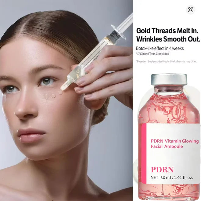 PDRN vitamin glowing facial ampoule by RAVEN KRONE, detail 2