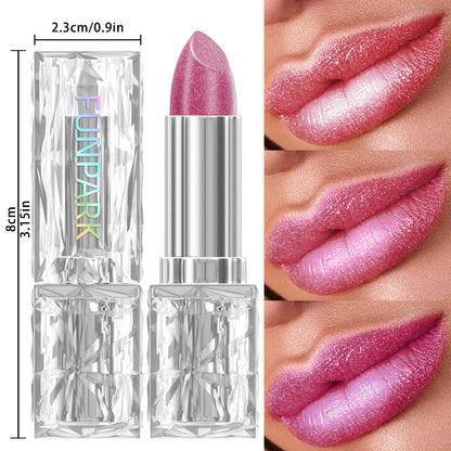 Sparkling metallic glitter lipstick by RAVEN KRONE, detail 3