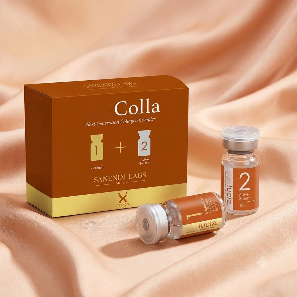 2-Step Korean Ampoule Kit – PDRN, NAD+, Collagen & Brightening, Powder + Solution, 6 Formulas
