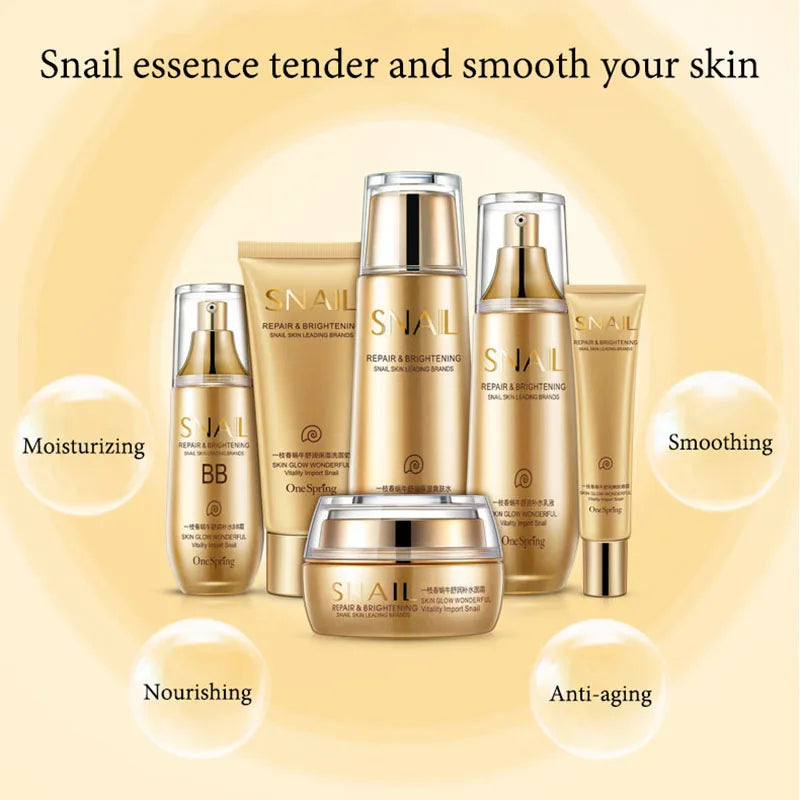 Snail Collagen Skincare Kit - 6 Pieces