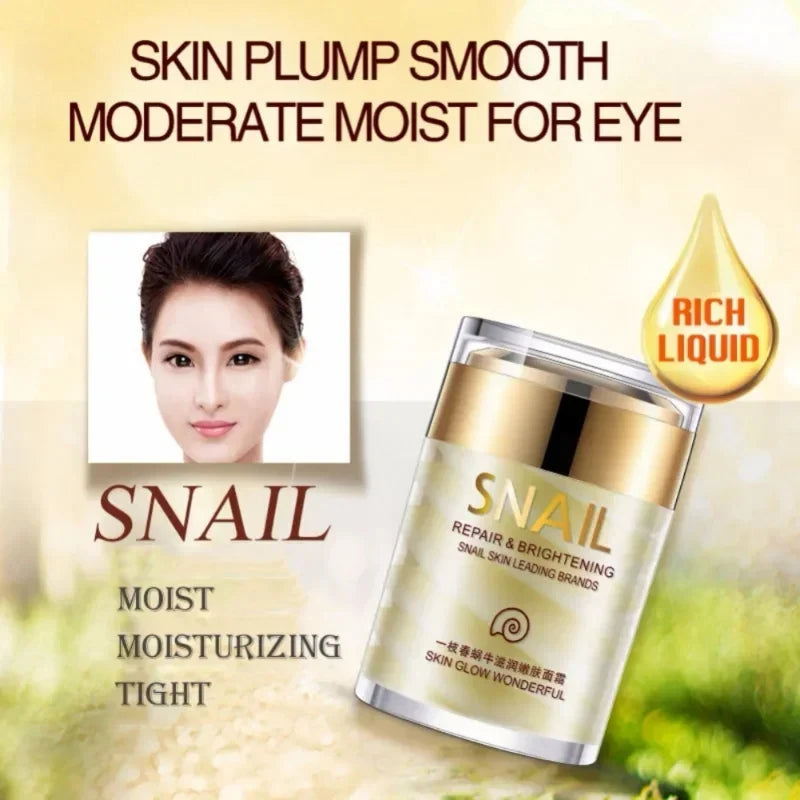 Snail Collagen Face Cream - Whitening, Moisturizing and Anti-Aging