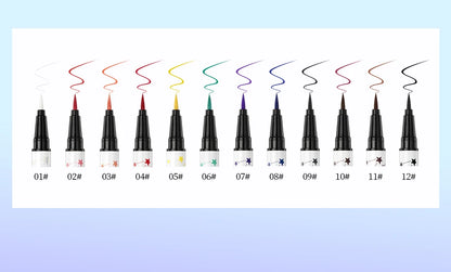 Colourful Eyeliner Liquid Waterproof Matte