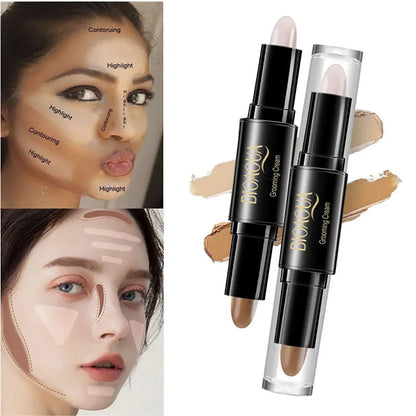 High Quality Professional Foundation - Facial Concealer and Contour Cream with Bronzer