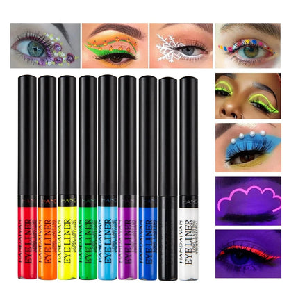 Liquid Eyeliner and UV Light Neon Eyeliner