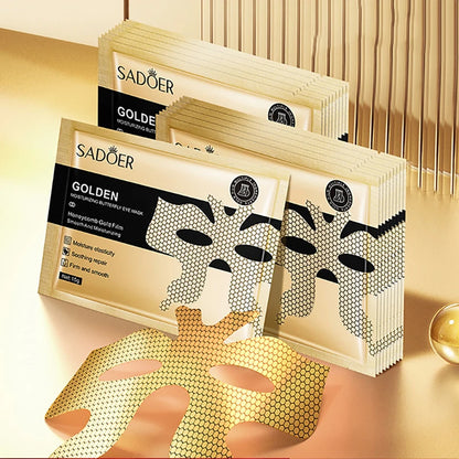 Peptide gold collagen eye patches by RAVEN KRONE, detail 2