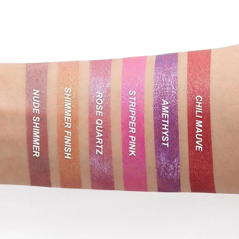 Metallic Matte Liquid Lipstick Waterproof Long Lasting